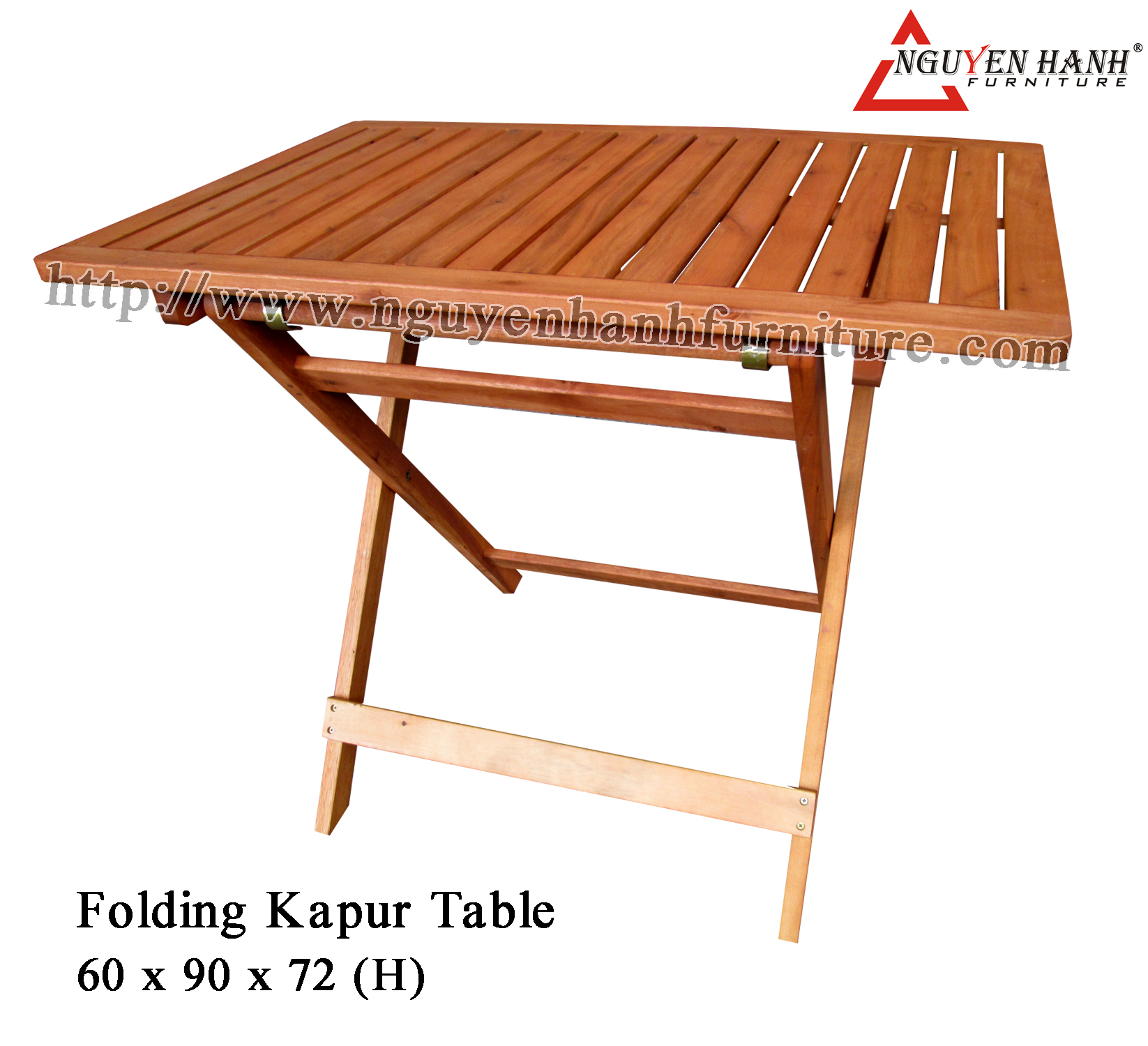 Name product: 6 x 9 folding kapur table - Dimensions: 60 x 90 x 72